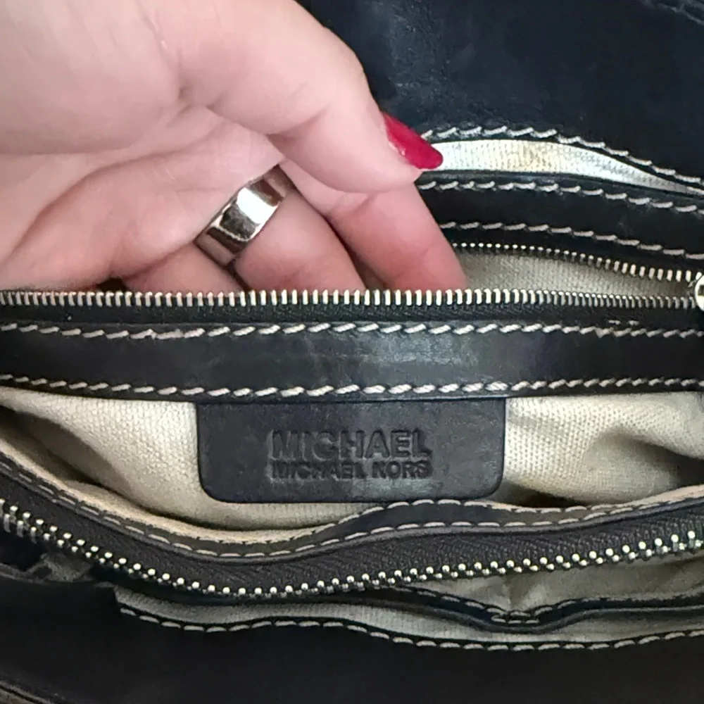 Vintage Michael Kors Black Studded Bag